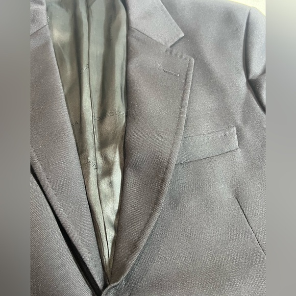 Dolce & Gabbana D&G 42R 100% Lana Wool Solf Elegant Black Blazer Made in Italy - Picture 6 of 14